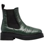 Grønne MARNI Chelsea støvler blokhæle Størrelse 38.5 til Damer på udsalg 