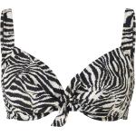 Panos Emporio Bikinitoppe Størrelse XL 70E med Zebra mønster til Damer 