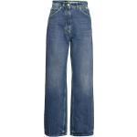 "Pantal Denim/Denim Pants Bottoms Jeans Wide Blue MSGM"