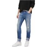 Blå 36 Bredde 32 Længde Tommy Hilfiger Slim jeans Størrelse XL til Herrer 