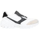 Hvide Pantofola D´Oro Chunky Sneakers i Ruskind Størrelse 45 til Herrer på udsalg 
