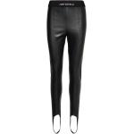 Pants Bottoms Trousers Leather Leggings-Bukser Black Just Cavalli