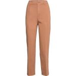 Chinos With Organic Cotton Esprit Casual Brown