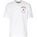Paris Saint-germain T-shirt Logo Jordan x Psg - Hvid - Nike, størrelse Small