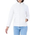 Hvide Parka coats Størrelse XL med hætte til Damer 