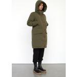Vandtætte Parka coats i Fleece Størrelse XL med hætte til Damer på udsalg 