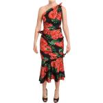 Dolce & Gabbana Festkjoler med Blomster i Silke Størrelse XL til Damer på udsalg 