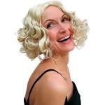 Party/Fancy Dress/Halloween Lady WIG middle parting curls bright BLOND 20s & 30s Swing GOLDEN ERA Hollywood Diva Berlin Burlesque PW0238-KB88 Cosplay