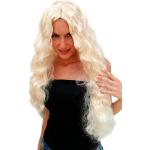 Party/Fancy Dress/Halloween Lady WIG very long middle parting white-blond platinum blond ANGEL Fairy Hollywood Diva Femme Fatale PW0036-P88