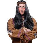 WIG ME UP® LM3049-P103 American Indian Wig, Squaw, Black