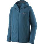 Blå Patagonia R1 Bæredygtige Hættetrøjer i Fleece Størrelse XL til Herrer på udsalg 