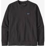 Sorte Patagonia Økologiske Bæredygtige Sweatshirts i Bomuld Størrelse XL til Herrer 