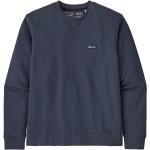 Blå Patagonia Økologiske Bæredygtige Sweatshirts i Bomuld Størrelse XL til Herrer 