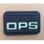 Patch Nation Black Ops Call of Duty Glow in the Dark Airsoft PVC Velcro Emblem