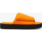 Orange Pavement Sommer Sandaler med hæl Med velcro Størrelse 36 til Damer på udsalg 