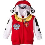 Paw Patrol Marchall Red Toddler Costume Hoodie (Toddler 2T)