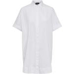 Hvide Pieces Kortærmede skjorter med korte ærmer Størrelse XL til Damer på udsalg 