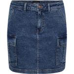 Blå Pieces Denim nederdele i Denim Størrelse XL til Damer 