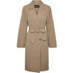 Brune Pieces Trench coats Størrelse XL til Damer på udsalg 