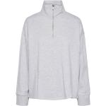 Hvide Pieces Økologiske Bæredygtige Sweatshirts i Bomuld Størrelse XL til Damer 