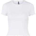 Hvide Pieces Kortærmede t-shirts med korte ærmer Størrelse XL til Damer 