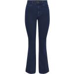 Blå Flared Pieces Bootcut jeans Størrelse XL til Damer 