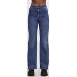 Blå Pieces Regular jeans Størrelse XL til Damer 