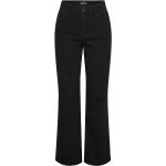 Sorte Pieces Regular jeans Størrelse XL til Damer 