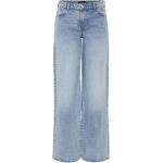 Lyseblå Pieces Lavtaljede jeans i Bomuld Størrelse XL til Damer 