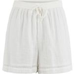 Hvide Pieces Højtaljede shorts Størrelse XL til Damer 