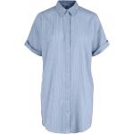 Blå Pieces Kortærmede skjorter med korte ærmer Størrelse XL til Damer 