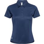 Blå Sporty adidas Golf T-shirts Størrelse XL til Damer på udsalg 