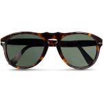 Persol 0PO0649 Sunglasses Havana/Crystal Green