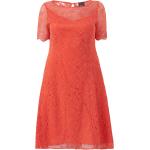 Orange Marina Rinaldi Plus size kortærmede kjoler i Blonde med korte ærmer Størrelse 3 XL til Damer på udsalg 