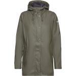 Petra W Rain Jacket Outerwear Rainwear Rain Coats Green Weather Report
