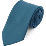 Petroleumsblå Trendhim Brede slips Størrelse XL 