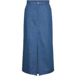 Blå Pieces Denim nederdele i Denim Størrelse XL til Damer 