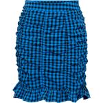 Blå Pieces Nederdele i Polyester med Flæser Størrelse XL til Damer på udsalg 