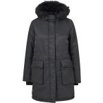 Pieces Parka coats Størrelse XL med hætte til Damer på udsalg 