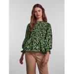 Grønne Pieces Toppe i Polyester med Smock Størrelse XL med Leopard til Damer på udsalg 