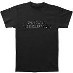 Pink Floyd Men's Endless River Logo Short Sleeve T-Shirt, Black, Large