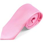 Pinke Smalle slips i Mikrofiber Størrelse XL med Striber 