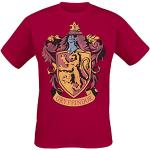 Røde Harry Potter Gryffindor T-shirts i Bomuld Størrelse XL 