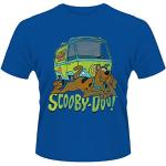 Plastic Head Herren Scooby DOO Mystery Machine T-Shirt, blau, M