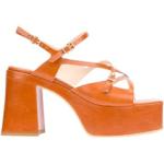 Orange Fru.it Sommer Sandaler med hæl Størrelse 40 til Damer på udsalg 