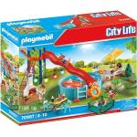 Playmobil City Life - Poolparty Med Rutsjebane - 70987 - 159 Del