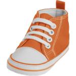 Orange Playshoes Canvas sneakers Størrelse 18 Skridsikre til Herrer 