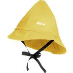 Playshoes Boy's Kids Waterproof Rain with Cotton lining Hat, Yellow, Small (Manufacturer Size:47cm)