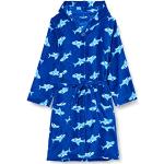 Playshoes Fleece Bathrobe, Unisex Children's Dressing Gown, Shark