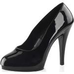 Sorte Higher Heels Højhælede sko Størrelse 47 til Damer 